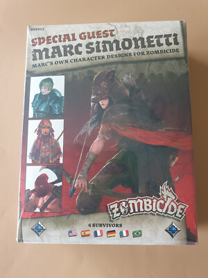 Zombicide Green Horde Black Plague MARC SIMONETTI  Special Guest Box NEU