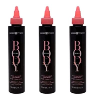 Sebastian Body Double Thick-Extreme Treatment 5.1 Fl Oz. LOT OF 3 FREE SHIPPING!