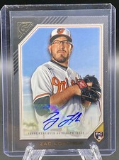 2022 Topps Gallery Zac Lowther RC Auto Baltimore Orioles Rookie #RA-ZL Autograph