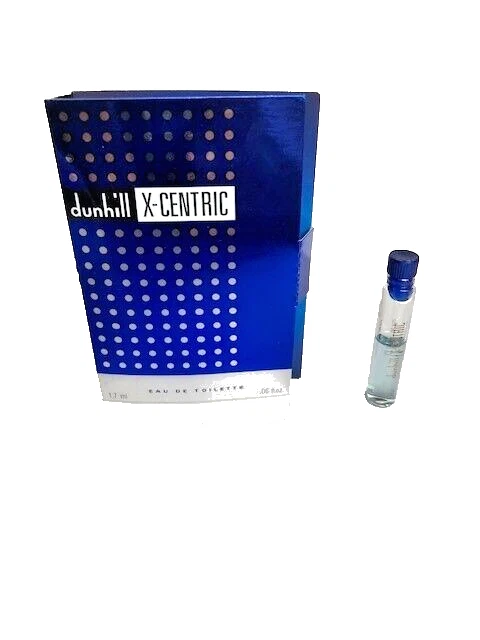 10 pc Vintage dunhill X-CENTRIC Eau de Toilette .06 oz Sample Vial Free Shipping Foto 4 de 4