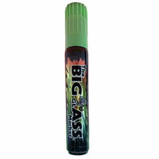 1ct Genpack The Big Glass Marker Washable Green Writer Automotive Car Paint Pen