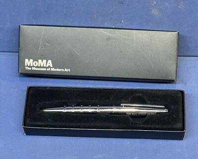 MoMA COLOR DOTS CHROME PEN 2006 Wall Street Journal Presentation In Box Unused