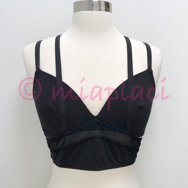 cropped cami bralette