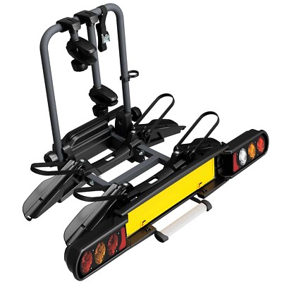 Peruzzo Pure Instinct 2 Bike Car Rack Tow Ball Carrier - Heavy Duty, Durable