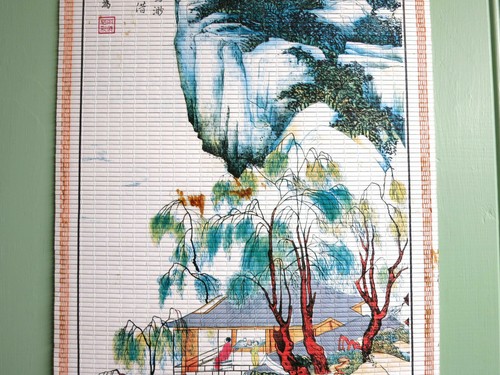 Home decor Chinese scroll painting Mountains painting "万里长城" decoration - Picture 5 of 8