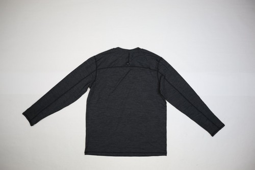 RVCA C-Able Crew Sweatshirt Gray Long Sleeve Athleisure Casual Breathable Mens L - Picture 5 of 10