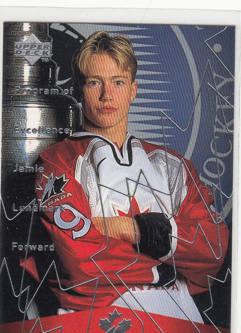 1998-99 Upper Deck #403 Jamie LUNDMARK  RC rookie - Program of Excellence