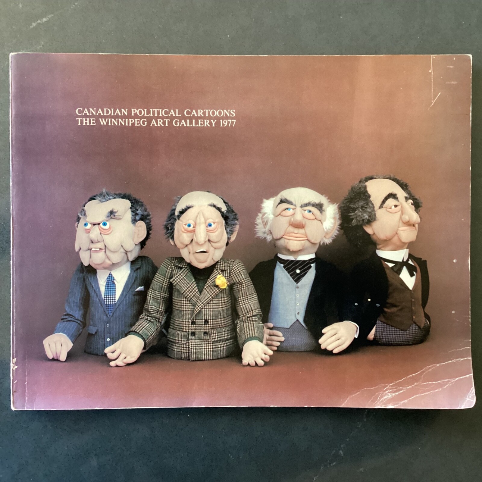 Breaking! Canada Election 2025: Vote On April 28? 10 Booklet Canadian Political Cartoons Winnipeg Art Gallery 1977 Patricia Bovey