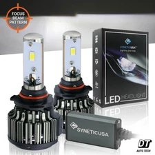 9005 HB3 100W LED Headlight 6000K White Light Bulb Conversion Kit High Beam
