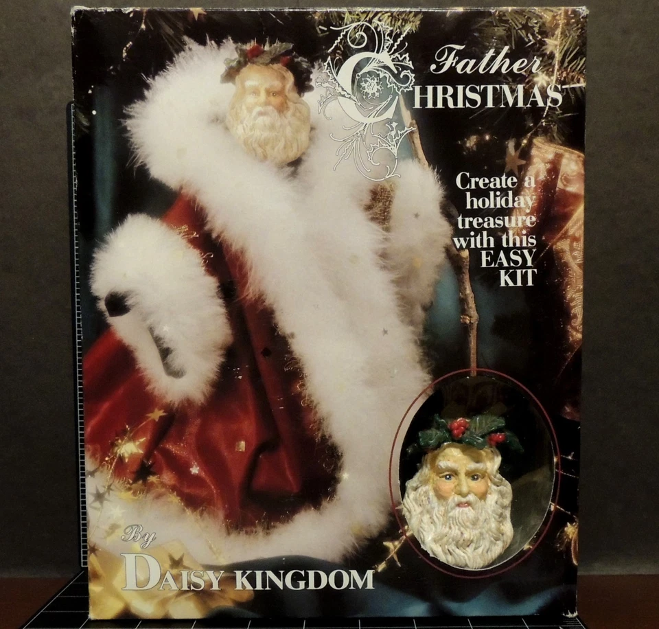 Daisy Kingdom Twilight Father Christmas Santa Sewing Craft Kit Doll Tree Topper - Image 2 of 4