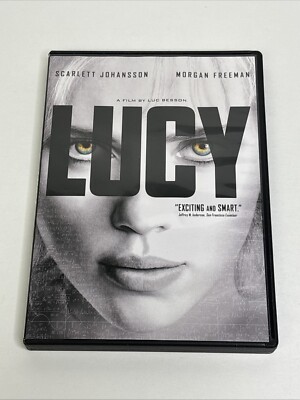 Lucy 1 Disc DVD Scarlett Johansson Morgan Freeman