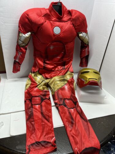 Disney Iron Man Halloween Juego Completo de Disfraz Incluye Mono y Máscara - Imagen 2 de 14