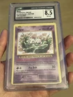 Mew - 53/108 - CGC 8.5 NM/ Mint Evolutions - Holo Rare Pokemon ERROR OFF-CENTER