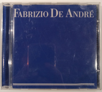 FABRIZIO DE ANDRE - FABRIZIO DE ANDRE - 2002 US CD ALBUM, ITALIAN FOLK ROCK
