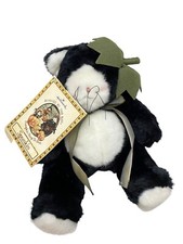 Halloween SPUNKIN Black  White Cat Plush Bunnies By the Bay 2020 NEW Stuffed