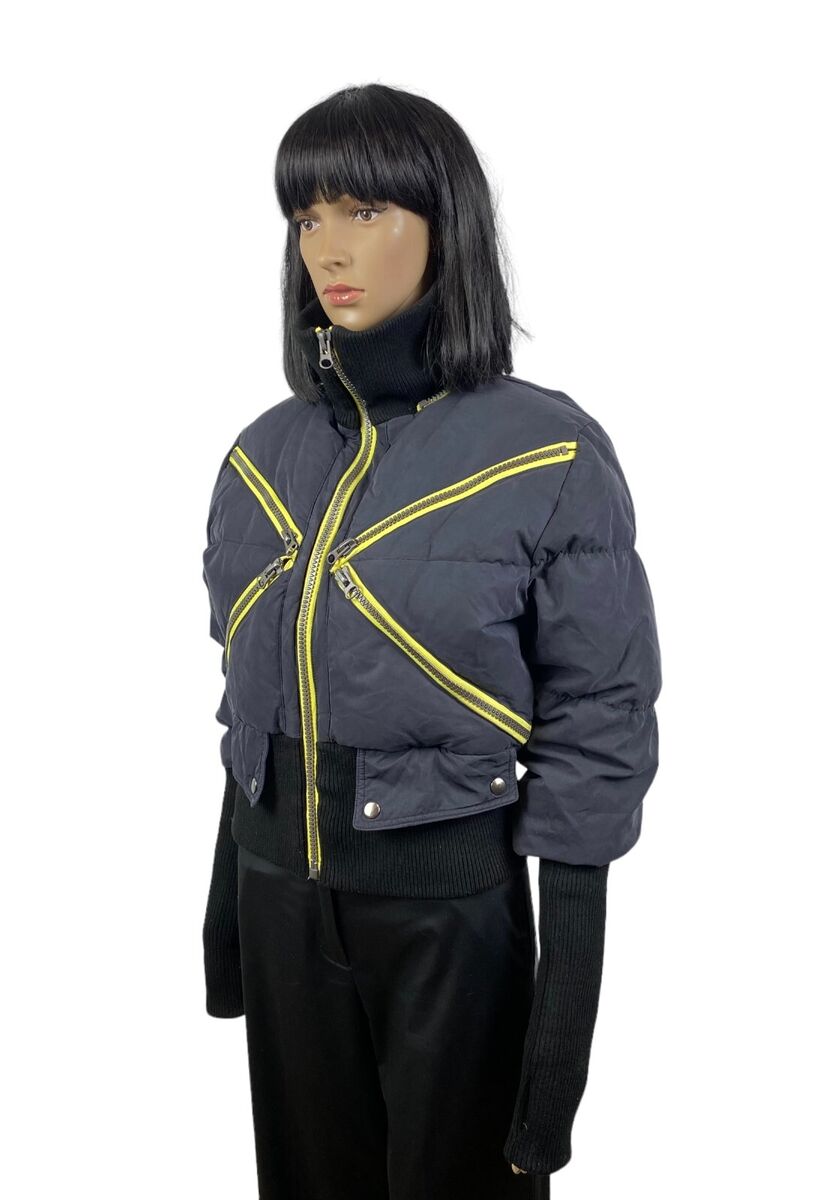 DAITE Y2K ZIPERS Down Jacket bomber size 14 | eBay DAITE Y2K ZIPERS Down Jacket bomber size 14 | eBay