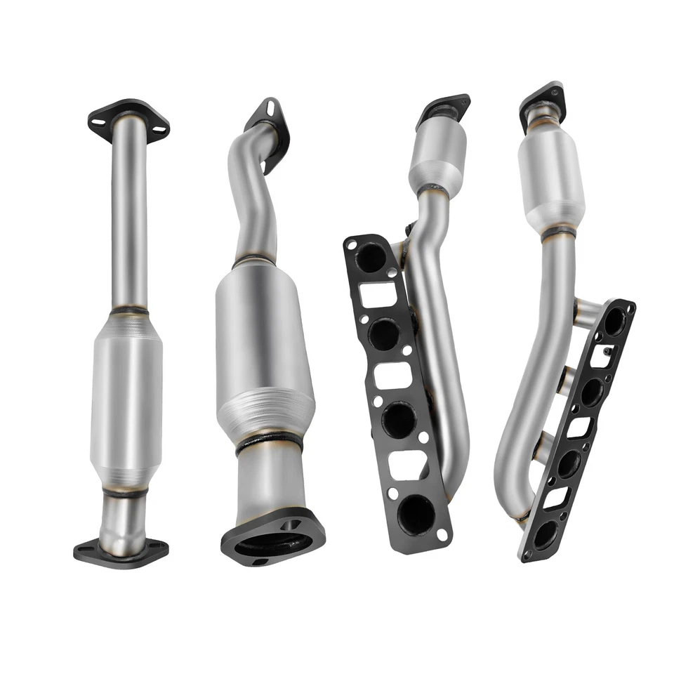 4x Manifold Exhaust Catalytic Converters For 2004-2010 Infiniti QX56 Base 5.6L - Image 3 of 4