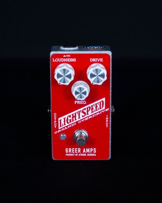 Greer Amps Lightspeed Organic Overdrive - Red/White