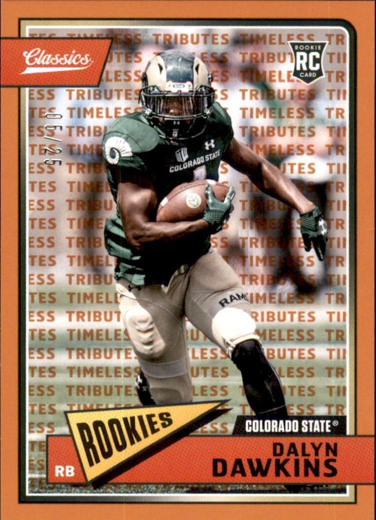 2018 Panini Classics - Rookies Dalyn Dawkins #290 Timeless Tributes ...