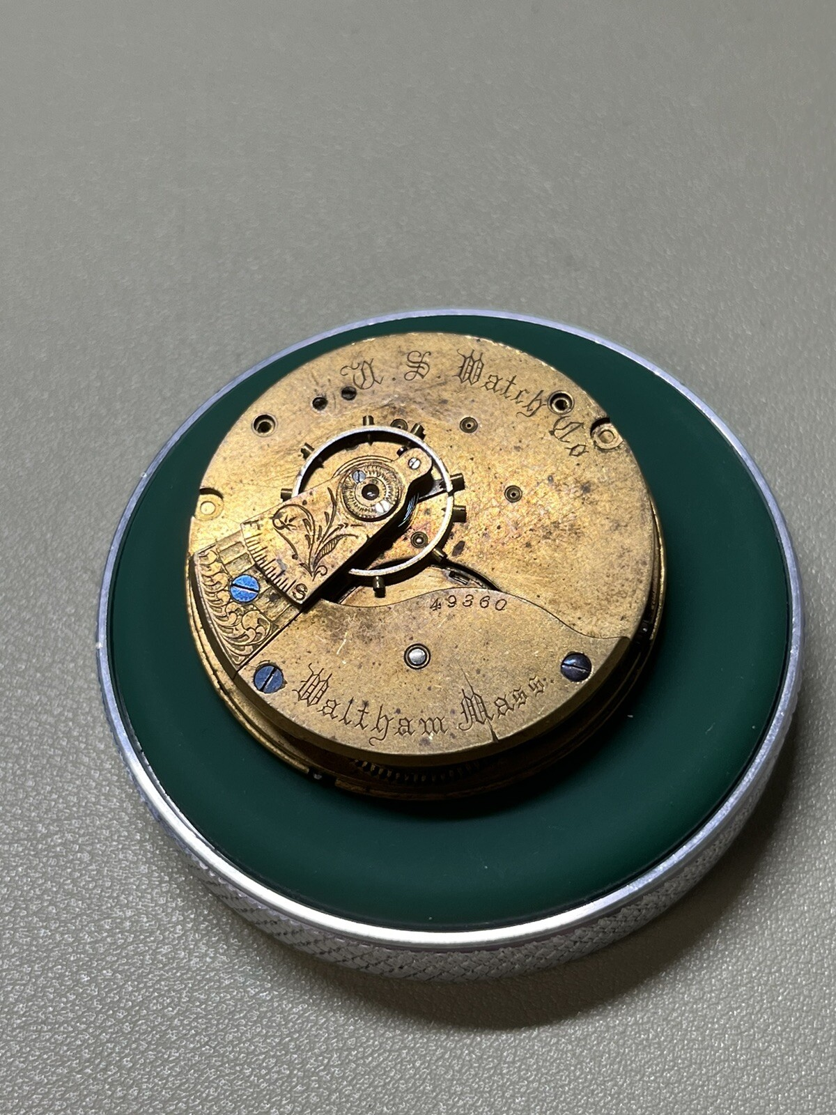 U.S. Watch Co. (Waltham, Mass) Grade 48 Pocket Watch 