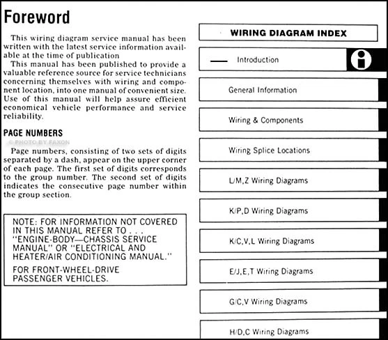 Manual De Taller Chrysler 1985 Dodge Plymouth FWD LeBaron New Yorker Laser Nuevo - Imagen 2 de 4