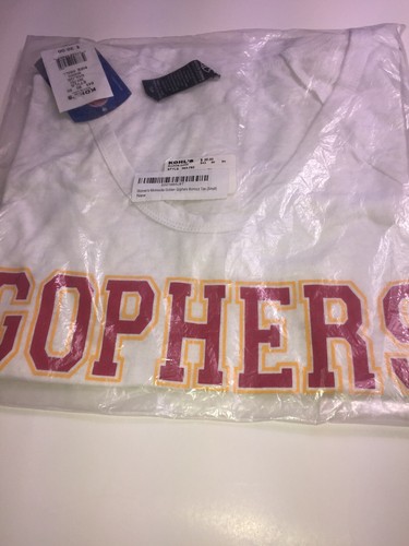 Damengröße Small Minnesota Golden Gophers Burnout T-Shirt Einzelhandel $ 30,00 - Bild 5 von 7