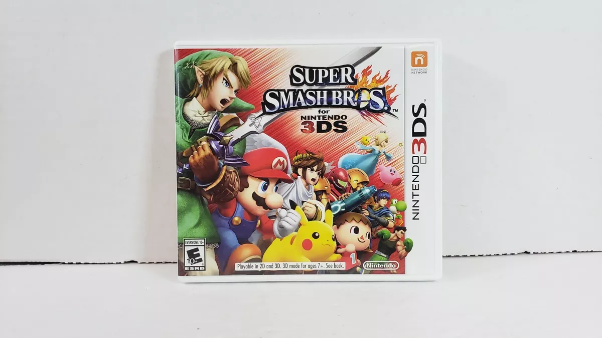 Super Smash Bros. for Nintendo 3DS, Complete in Box! Tested!