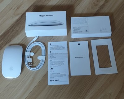 Apple Magic Mouse 2 MLA02LLA/A Mint in Box Never Used Complete Magic Mouse 2
