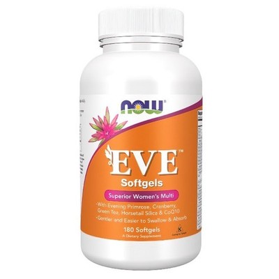 Eve Women's Multiple Vitamin 180 Weichkapseln Die Kraft von Vitaminen Now F