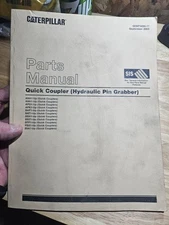 CATERPILLAR Quick Coupler Hydraulic Pin Grabber Parts Manual SEBP3099-17