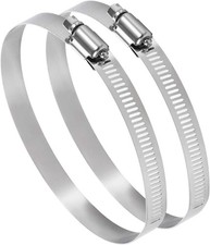 Worm Drive Jubilee Clip Hose Ducting clamps Ventilation Hydroponics 4" to 6"