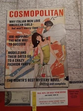 Vintage Cosmopolitan Magazine, June 1965