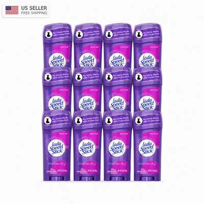 12 pack - Lady Speed Stick Invisible Dry Antiperspirant Deodorant Fresh 2.3oz