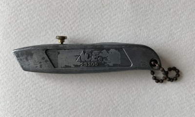#ad Vintage Ace Hardware Mini Utility Knife Box Hobby model number 23300 $11.00
