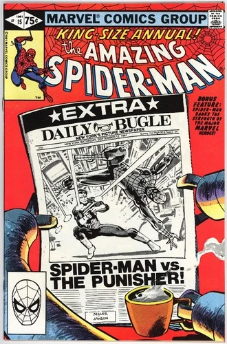 Amazing Spider-Man Annual 15 VF/NM 9.0 Punisher Doc Ock Miller Marvel Bronze BIN