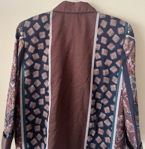 Vintage Toni capo per CC Magic giacca donna piccolo multicolore retrò blazer - Foto 11 di 12