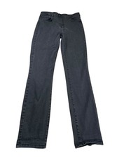 L'AGENCE Margot High Rise Skinny Jeans In Coal Stretch Size 31  30x24.5 