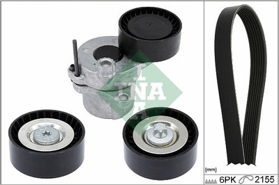 INA 529 0479 10 Keilrippenriemensatz für MERCEDES-BENZ