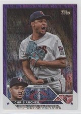 2023 Topps Series 2 Retail Purple Foil /799 Chris Archer #465 0re5