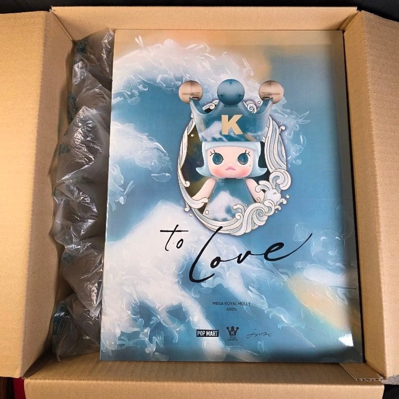 POP MART MEGA ROYAL MOLLY 400% DIDI TO LOVE Figure from Japan F/S