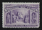 CKStamps: US Stamps Collection Scott#235 6c Columbian Mint NH OG