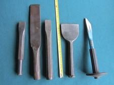 5 Bolster/Cold Chisels Builders Stonemason’s