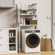 Over Toilet Storage Rack 3 Tier Bathroom Laundry Washing Machine Shelf Organizer