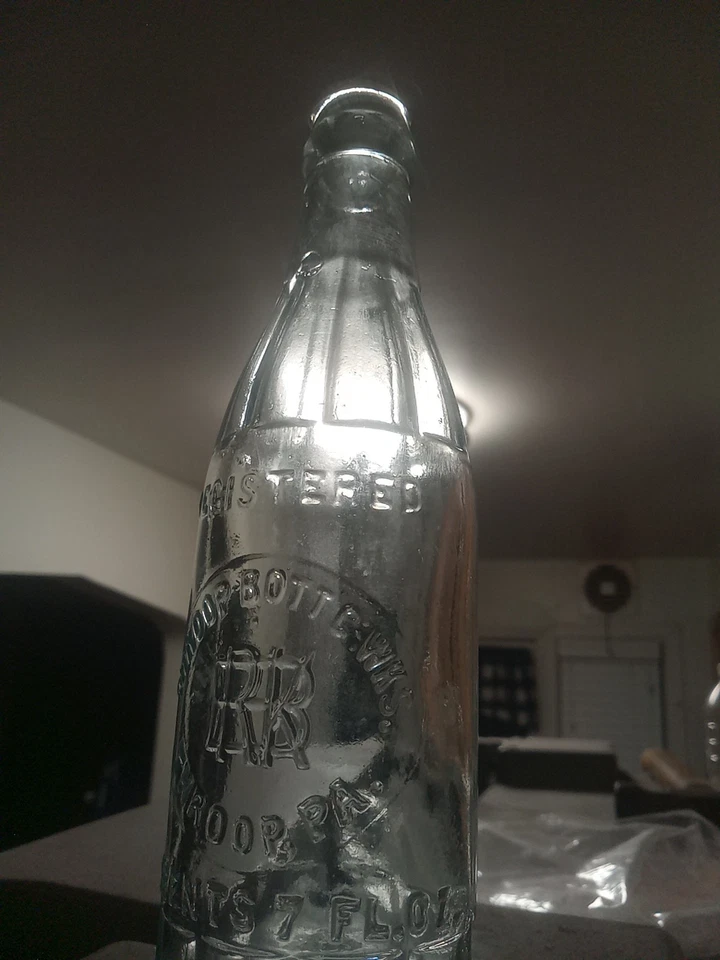 RARO "THROOP BOTT C WKS. THROOP PA 7 OZ. ¡ÁTICO COMO NUEVO!!  Foto 3 de 4