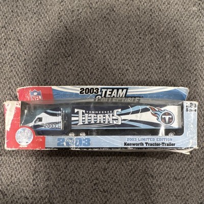 Fleer 2003 NFL Tennessee Titans Kenworth 1:80 Diecast Limited Edition