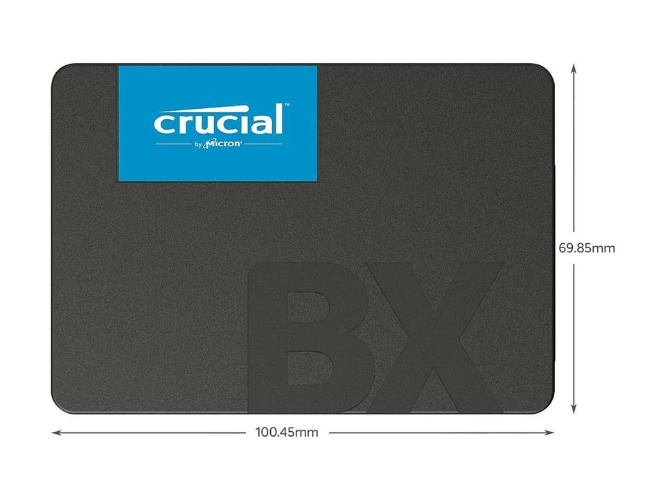 Crucial BX500 1TB 3D NAND SATA 2.5-Inch Internal SSD, up to 540 MB/s - - Image 3 of 4