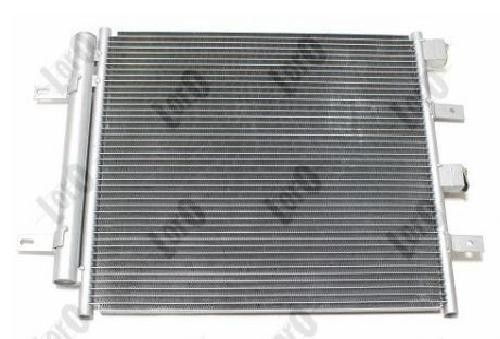 ABAKUS AC Condenser for Jaguar 055-016-0003, 452x522x16mm Aluminum