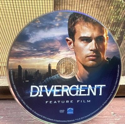 Divergent DVD Starring Shailene Woodley, Theo James, Kate Winslet Disc only