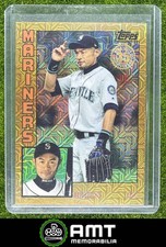 Ichiro 2019 Topps Update 11/50 Silver 1984 Chrome Gold Refractor Mariners