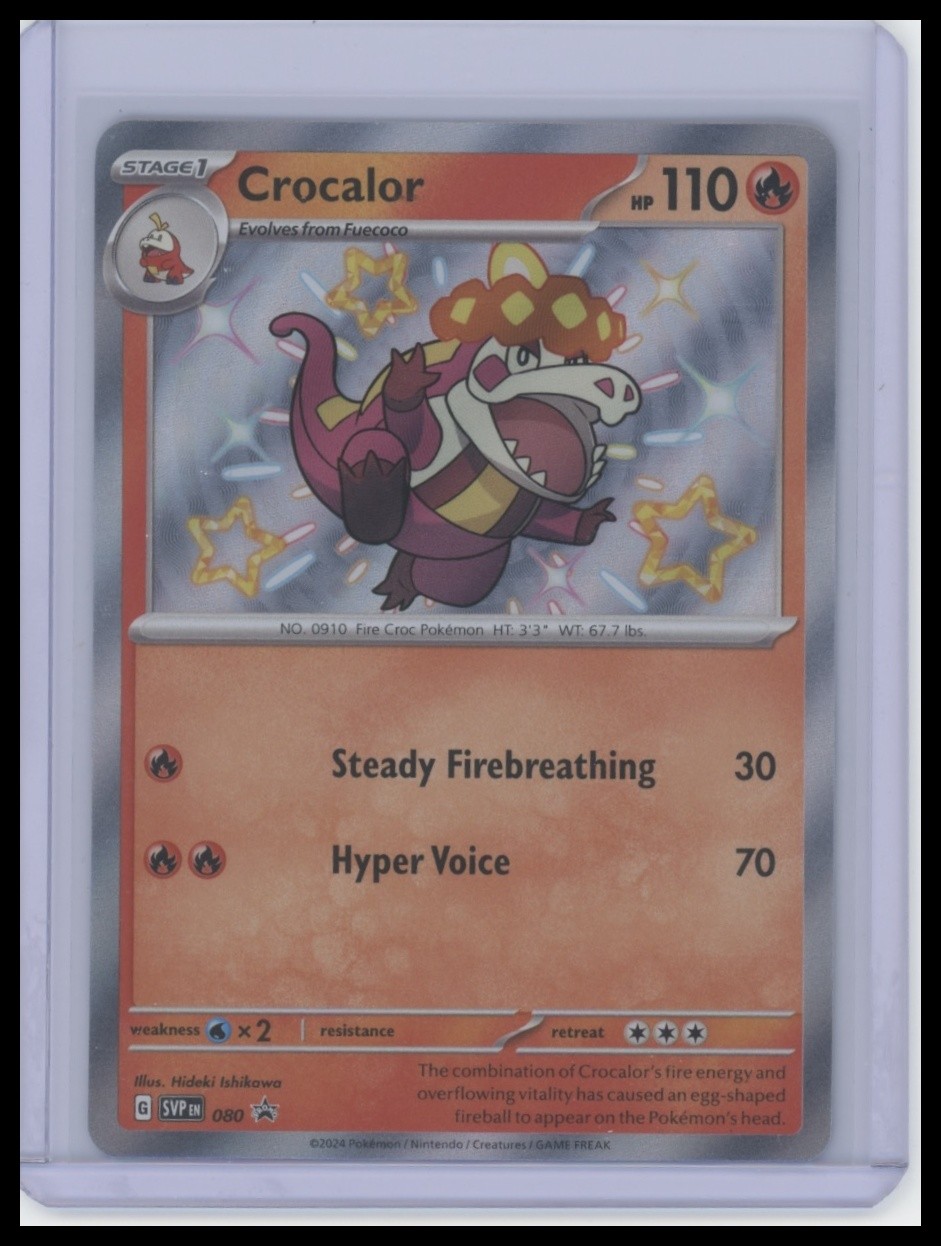 SV: Scarlet & Violet Promo Cards #080 Crocalor